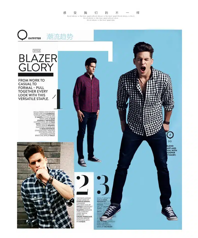 2018 New Autumn Brand Men's Plaid Shirt Male Warm Long Sleeve Shirt Plus Size Youth Office Business Casual Shirt Men 3