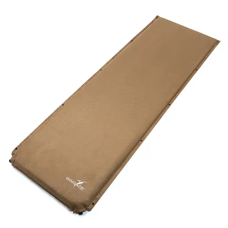 Thick 8CM Suede Camping Mat Outdoor Folding Camp Bed Tent Sleeping Pad Air Mat Tourist Automatic Inflatable Mattress pad 26