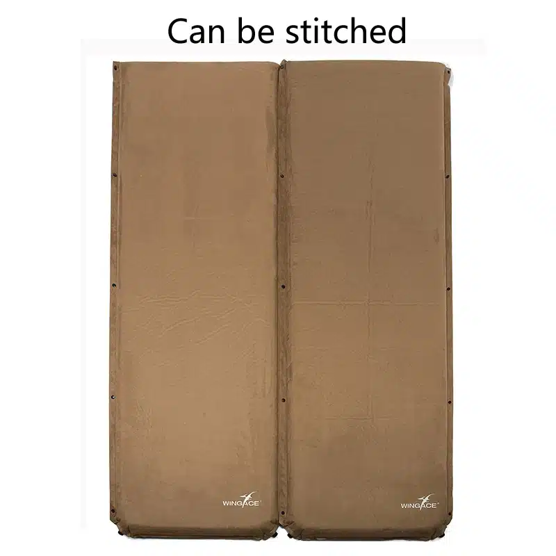 Thick 8CM Suede Camping Mat Outdoor Folding Camp Bed Tent Sleeping Pad Air Mat Tourist Automatic Inflatable Mattress pad 28