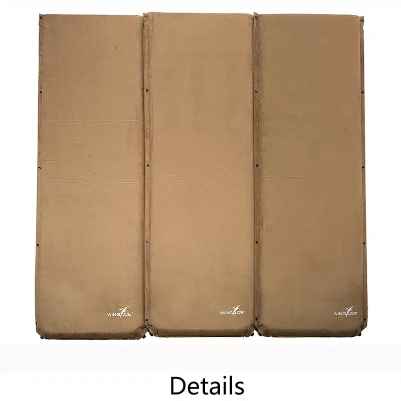 Thick 8CM Suede Camping Mat Outdoor Folding Camp Bed Tent Sleeping Pad Air Mat Tourist Automatic Inflatable Mattress pad 29