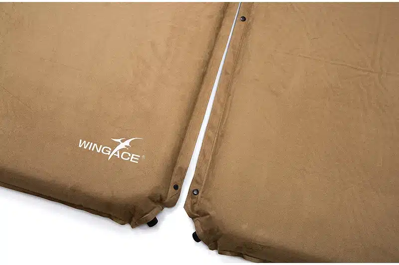 Thick 8CM Suede Camping Mat Outdoor Folding Camp Bed Tent Sleeping Pad Air Mat Tourist Automatic Inflatable Mattress pad 32