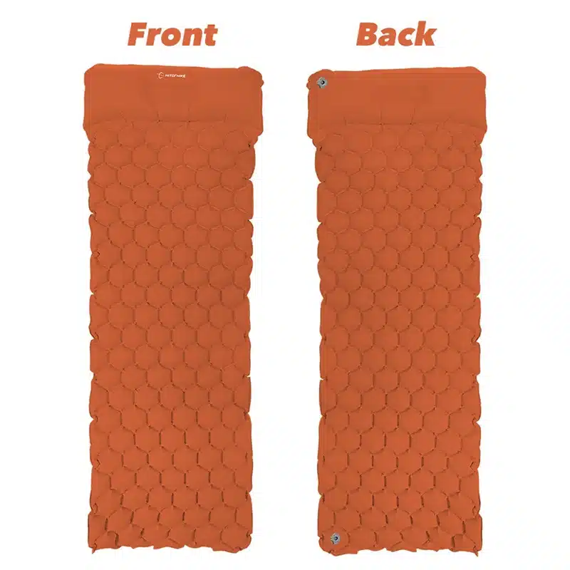 Hitorhike Inflatable mattress Cushion Sleeping Bag Mat Fast Filling Air Moistureproof Camping beach Mat With Pillow Sleeping Pad 26