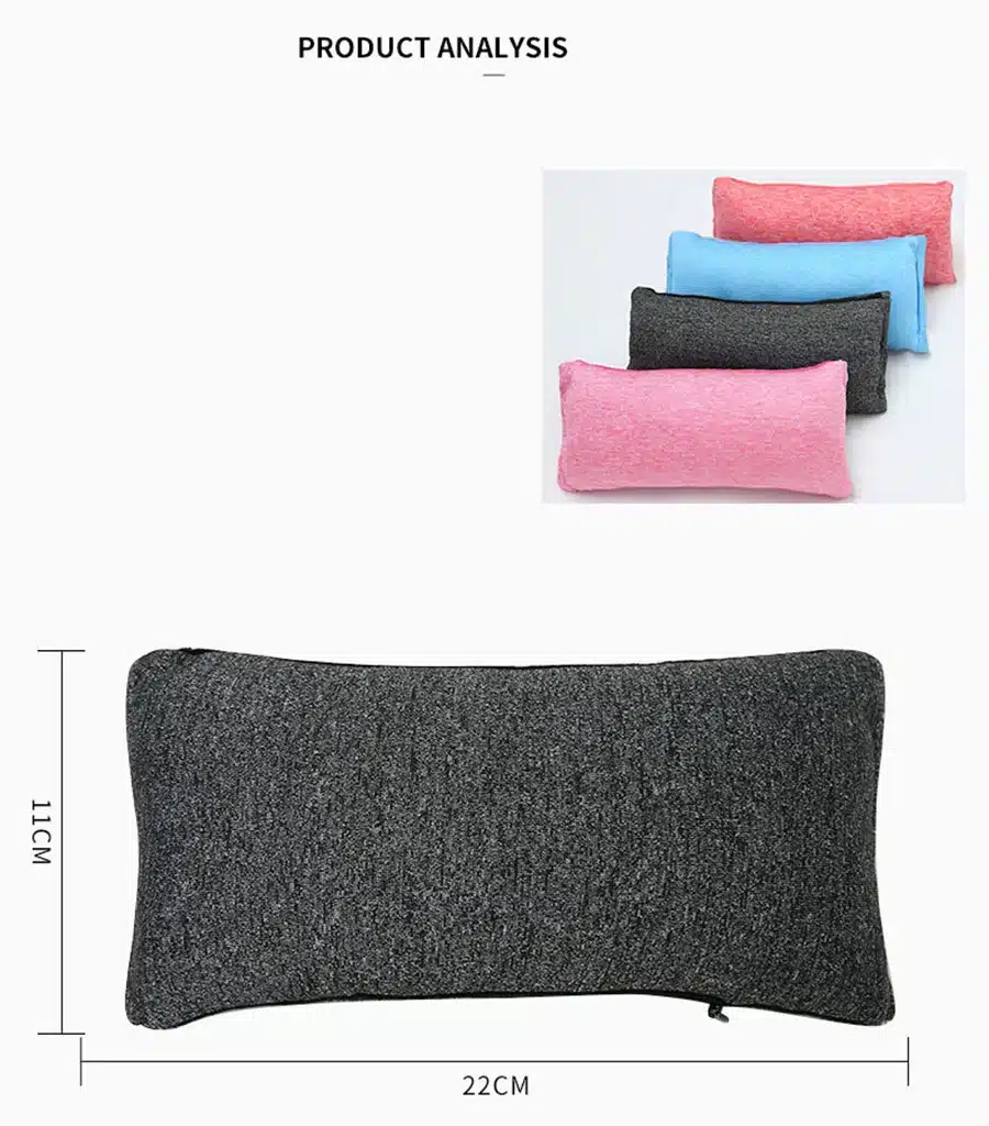 UFRIDAY Travel Eye Pillow Neck Portable Flight Car Nap Travel Pillow Head Support Eye Mask Aircraft Voyage Pillows Bib Cushion 4