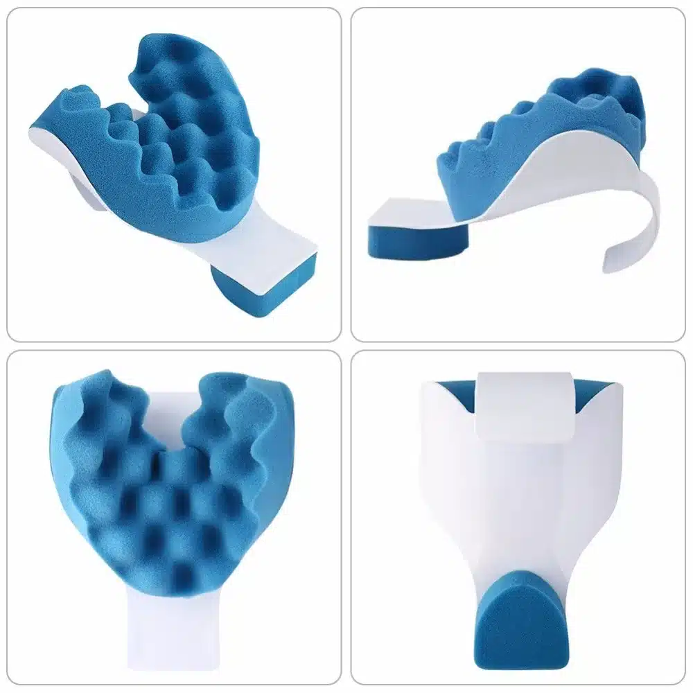 Neck Pillow, Neck and Shoulder Relaxer, Real Ease Neck Support Travel Accessories Comfortable Pillows for Sleep Home Textile 9