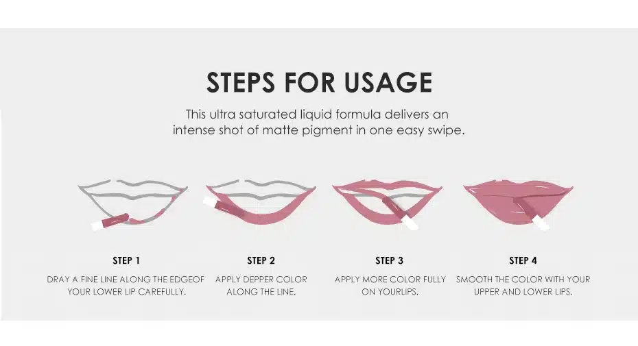 FOCALLURE 2018 Matte Lipstick 25 Colors Waterproof Lip Gloss Lip Makeup Cosmetic Beauty Smooth Lip Stick 24 Hours Long-lasting 12