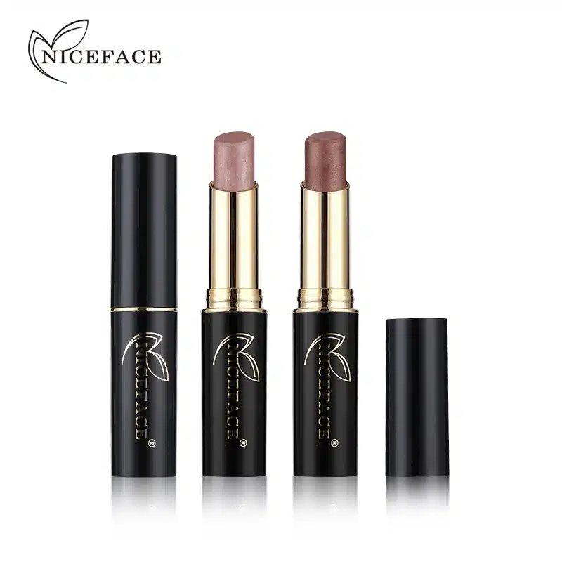 2018 NICEFACE 12 Colors Metallic Lip Stick Sexy Nude Lip Pigment Long-lasting Lipstick Matte Lip Gloss Moisturizer Smooth Makeup 5