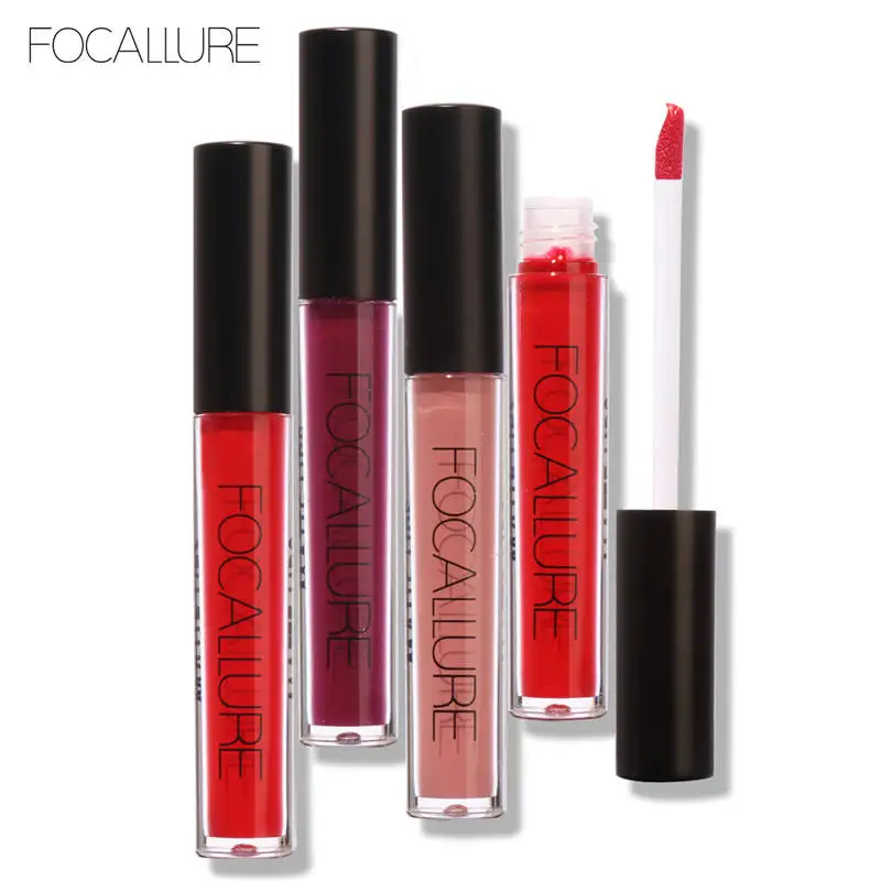 2018 Hot Matte Liquid Lipstick Lips makeup Lasting Waterproof Easy to Wear Mate lip gloss Sexy Pigment Cosmetic By Focallure 15