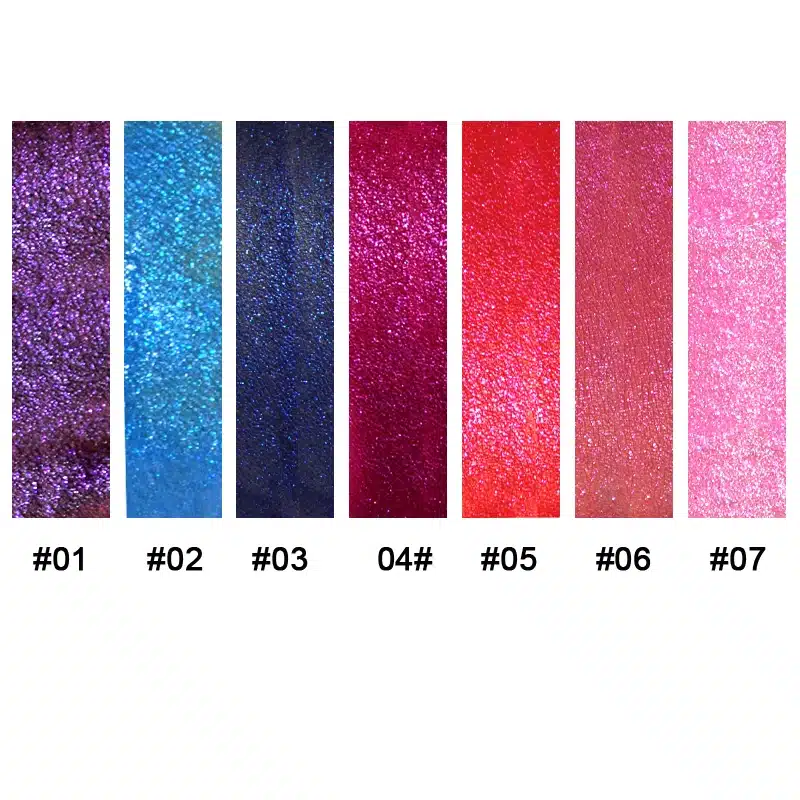 2018 New Colors Glow Liquid Lipstick Waterproof Long Lasting Lipgloss Brand HANDAIYAN Shimmer Lip Gloss Tint Women Beauty Makeup 12