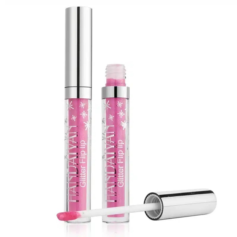 2018 New Colors Glow Liquid Lipstick Waterproof Long Lasting Lipgloss Brand HANDAIYAN Shimmer Lip Gloss Tint Women Beauty Makeup 16