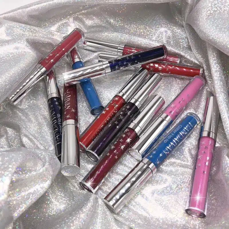 2018 New Colors Glow Liquid Lipstick Waterproof Long Lasting Lipgloss Brand HANDAIYAN Shimmer Lip Gloss Tint Women Beauty Makeup 18