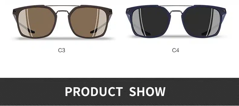 AOFLY BRAND DESIGN Classic Polarized Sunglasses Men Driving TR90 Frame Sunglasses Goggles UV400 Gafas Oculos De Sol AF8091 13