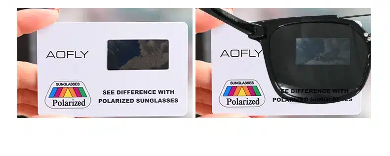 AOFLY BRAND DESIGN Classic Polarized Sunglasses Men Driving TR90 Frame Sunglasses Goggles UV400 Gafas Oculos De Sol AF8091 26
