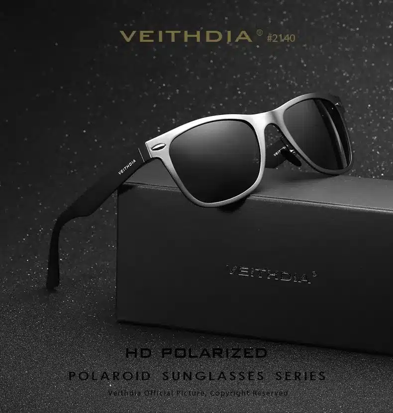 VEITHDIA Brand Unisex Aluminum Square Men's Polarized Mirror Sun Glasses Female Eyewears Accessories Sunglasses For Men VT2140 14