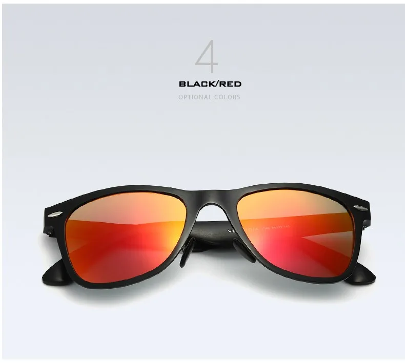 VEITHDIA Brand Unisex Aluminum Square Men's Polarized Mirror Sun Glasses Female Eyewears Accessories Sunglasses For Men VT2140 31