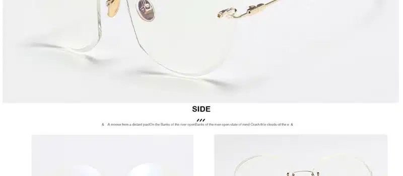 LeonLion 2018 Metal Goggle Rimless Sunglasses Women Ocean Lens Classic Brand Designer Men/Women HD Sun Glasses Women UV400 Box 37