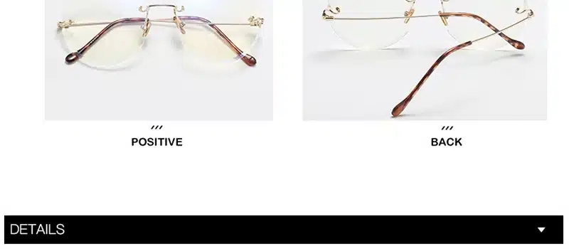 LeonLion 2018 Metal Goggle Rimless Sunglasses Women Ocean Lens Classic Brand Designer Men/Women HD Sun Glasses Women UV400 Box 38