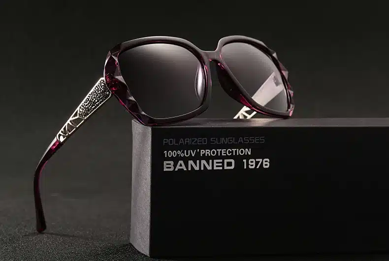 2018 Luxury Brand Design Rhinestone Polarized Sunglasses Women Lady Elegant Big Sun Glasses Female Eyewear Oculos De Sol 2