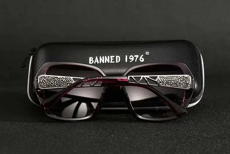 2018 Luxury Brand Design Rhinestone Polarized Sunglasses Women Lady Elegant Big Sun Glasses Female Eyewear Oculos De Sol 4