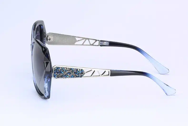2018 Luxury Brand Design Rhinestone Polarized Sunglasses Women Lady Elegant Big Sun Glasses Female Eyewear Oculos De Sol 27