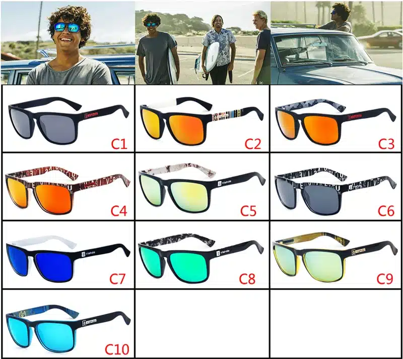 Viahda Brand 2018 New Sunglasses Men Black Cool Travel Sun Glasses High Quality Eyewear Gafas With box 3