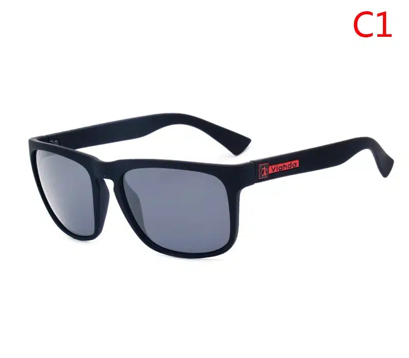 Viahda Brand 2018 New Sunglasses Men Black Cool Travel Sun Glasses High Quality Eyewear Gafas With box 5