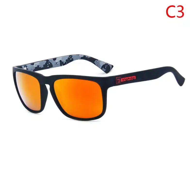 Viahda Brand 2018 New Sunglasses Men Black Cool Travel Sun Glasses High Quality Eyewear Gafas With box 7