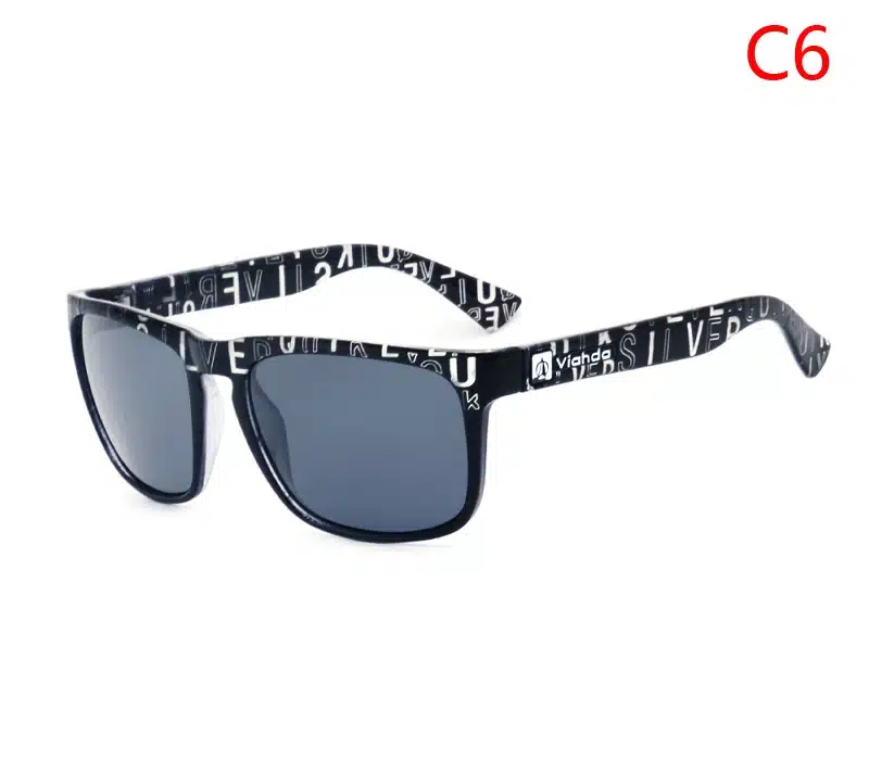 Viahda Brand 2018 New Sunglasses Men Black Cool Travel Sun Glasses High Quality Eyewear Gafas With box 10