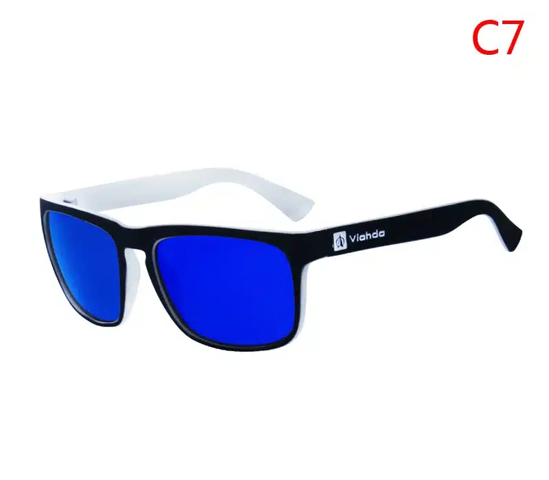 Viahda Brand 2018 New Sunglasses Men Black Cool Travel Sun Glasses High Quality Eyewear Gafas With box 11