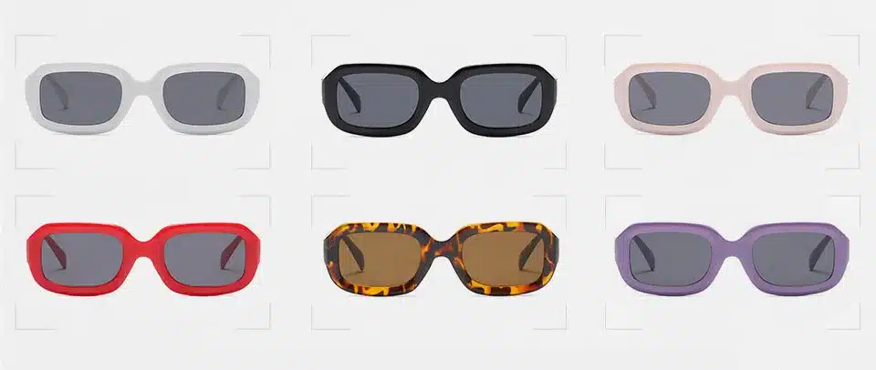MOLNIYA 2018 Purple Small Rectangle Sunglasses Women New Fashion Black White Pink Red Ladies Sun Glasses Men Brand UV400 11