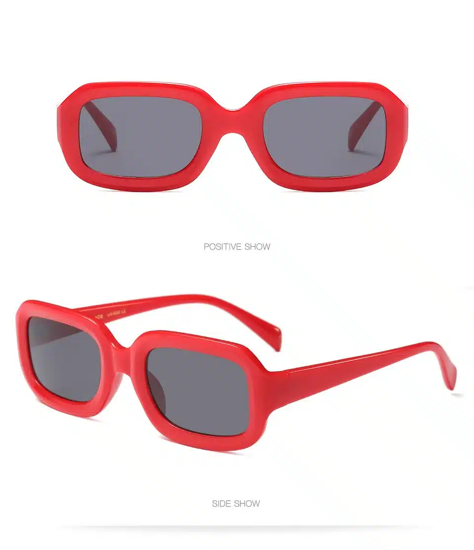 MOLNIYA 2018 Purple Small Rectangle Sunglasses Women New Fashion Black White Pink Red Ladies Sun Glasses Men Brand UV400 17