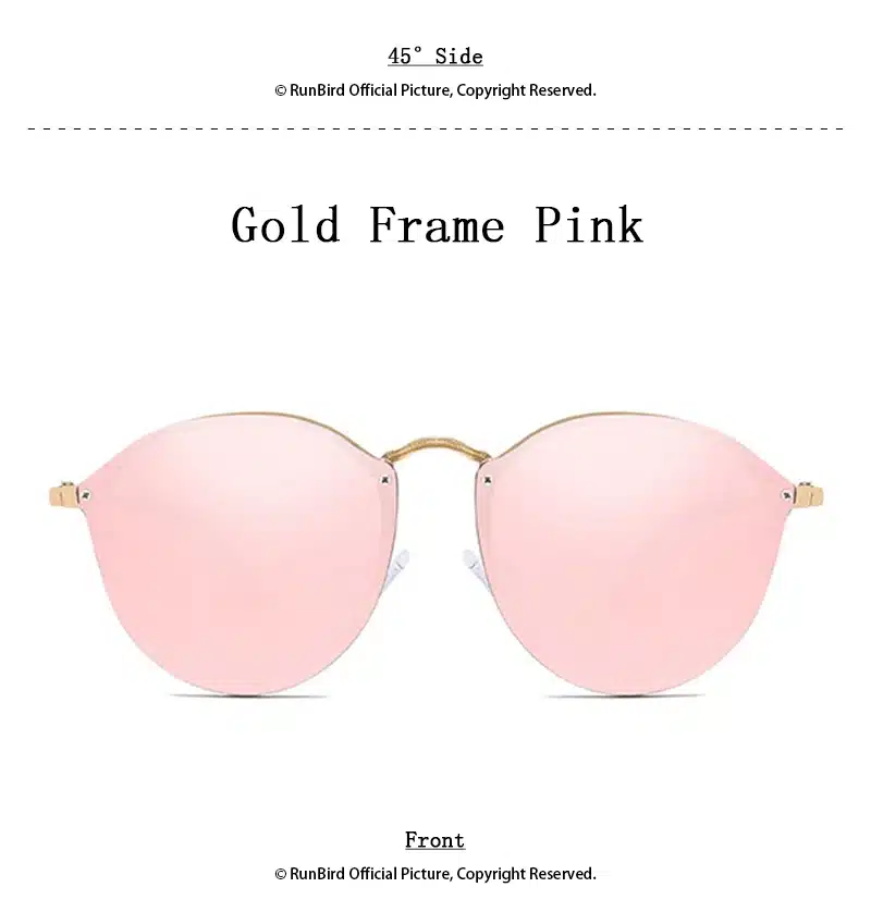 2018 New Fishion Cat Eye Sunglasses Women Luxury Cute Rimless Sun Glasses Retro Sunglass For Ladies Brand Designer 1332R 18