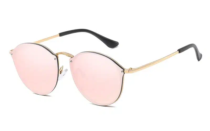 2018 New Fishion Cat Eye Sunglasses Women Luxury Cute Rimless Sun Glasses Retro Sunglass For Ladies Brand Designer 1332R 19