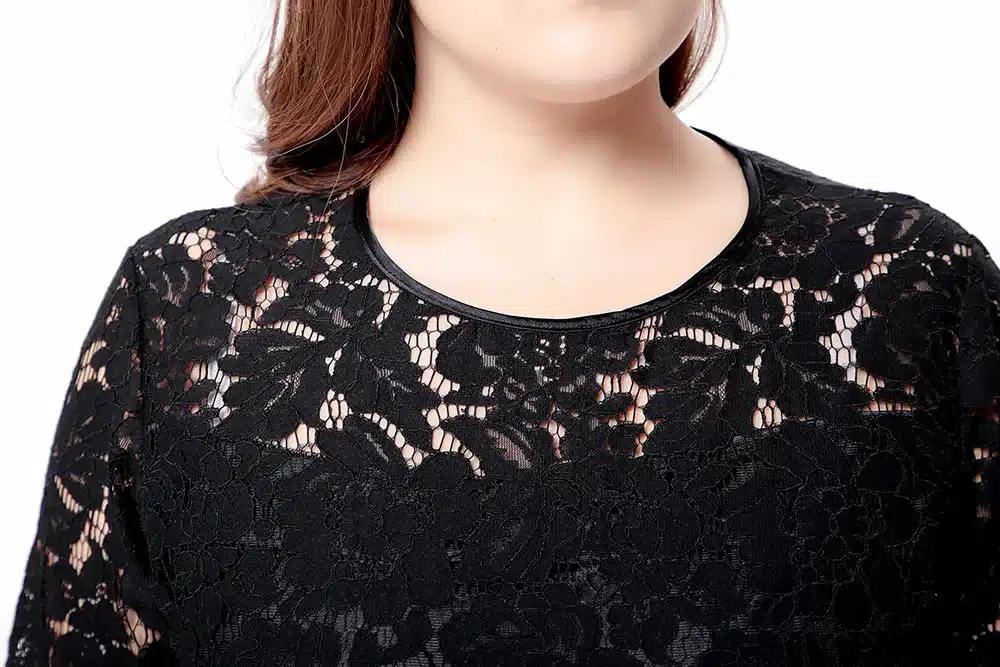 women Elegant black plus size lace dress Summer vestidos 6XL Long large size dress Sexy evening party Big Size dresses white/red 10