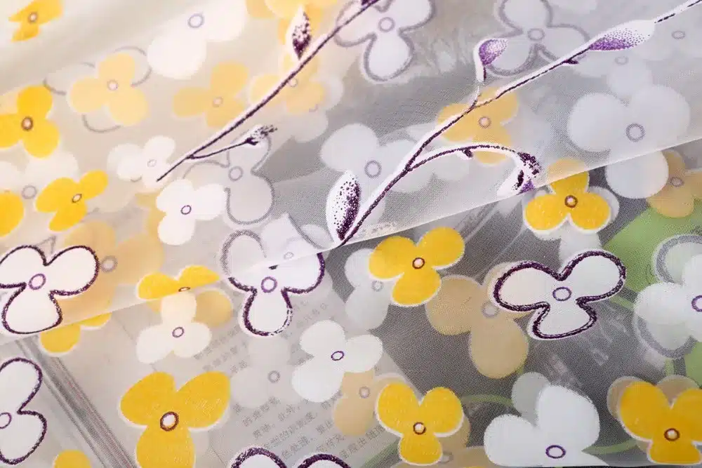 Butterflies Tulle Curtain Butterflies Branches Printed Curtains for windows living room Tulle woven floral cortinas hot sale 20