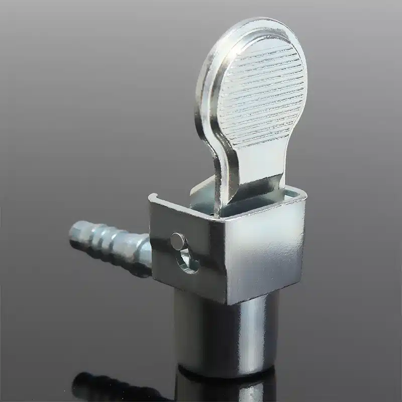 Audew 6.3mm Tire Valve Air Chuck Car Track Tyre Airline Inflator Connector Brass Clip-on Valve Zinc alloy Tire Repair Tools 5