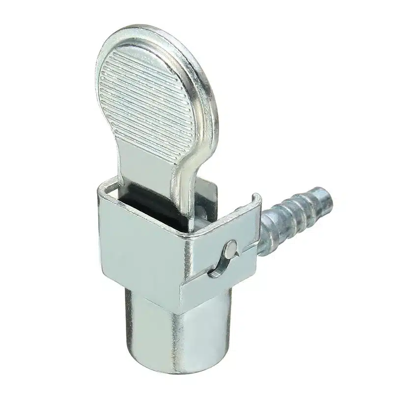 Audew 6.3mm Tire Valve Air Chuck Car Track Tyre Airline Inflator Connector Brass Clip-on Valve Zinc alloy Tire Repair Tools 7