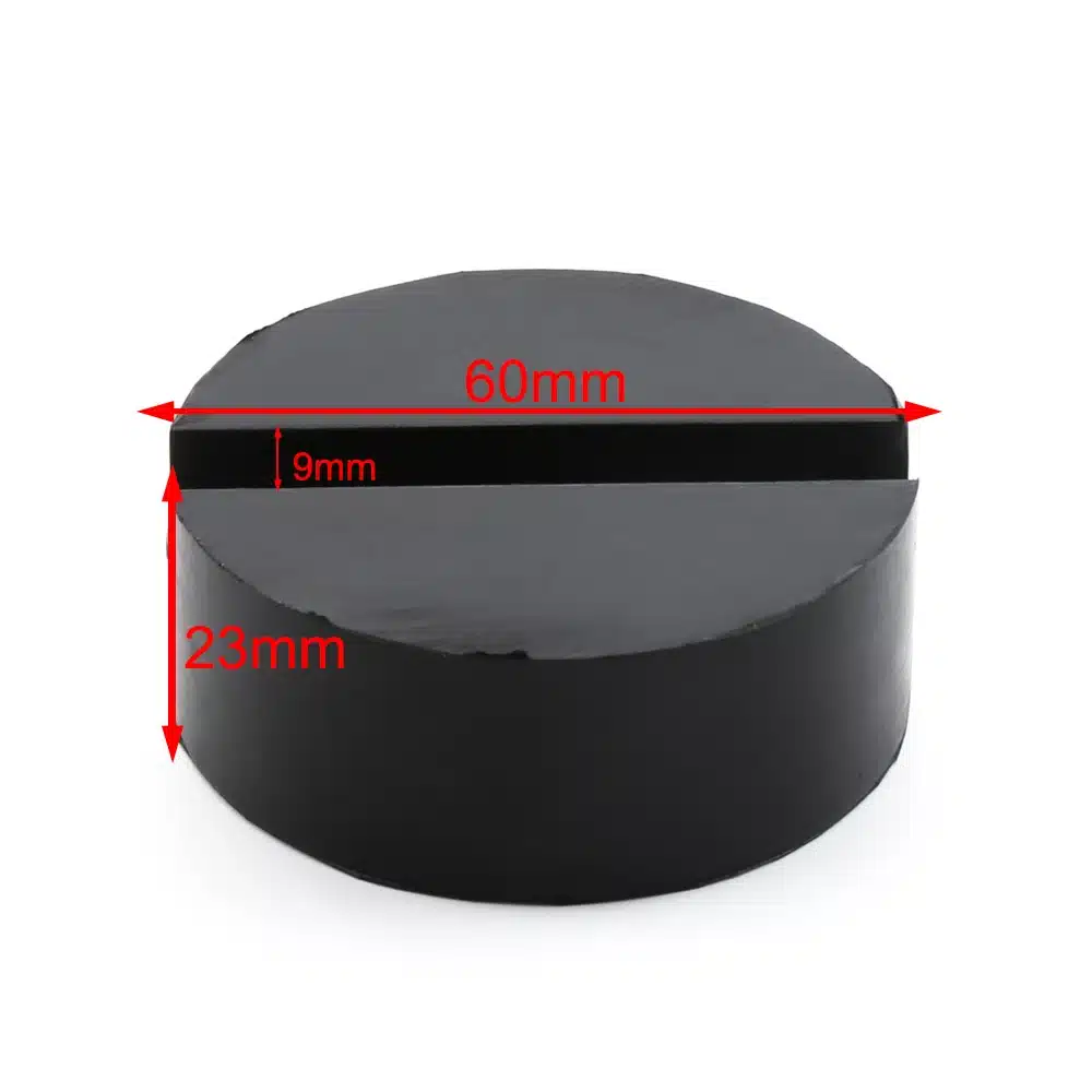 Car Rubber Disc Pad Car Vehicle Jacks Jack Pad Frame Protector Rail Floor Jack Guard Adapter Tool Jacking Lifting Disk 14