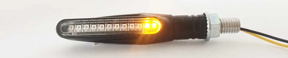 2018 newest 4x Universal flowing water flicker led motorcycle turn signal Indicators Blinkers Flexible Bendable Amber light lamp 21
