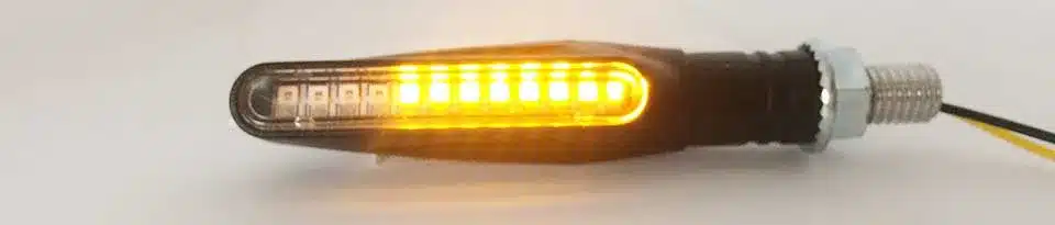 2018 newest 4x Universal flowing water flicker led motorcycle turn signal Indicators Blinkers Flexible Bendable Amber light lamp 23