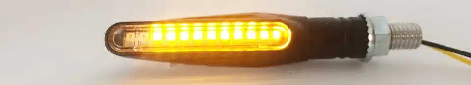 2018 newest 4x Universal flowing water flicker led motorcycle turn signal Indicators Blinkers Flexible Bendable Amber light lamp 24