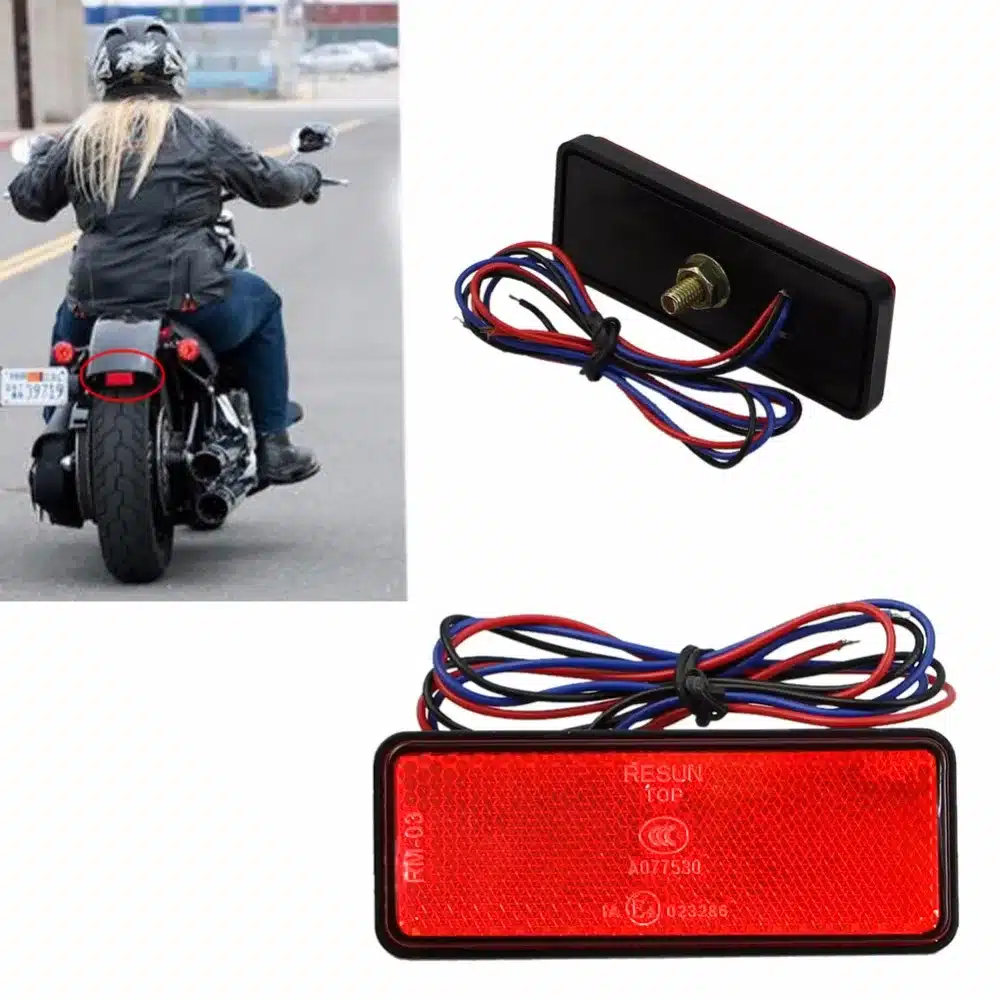 Hot LED Reflector Rear Tail Brake Stop Marker Light CAR Truck Trailer Motorcycle 6