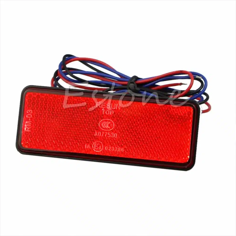 Hot LED Reflector Rear Tail Brake Stop Marker Light CAR Truck Trailer Motorcycle 10
