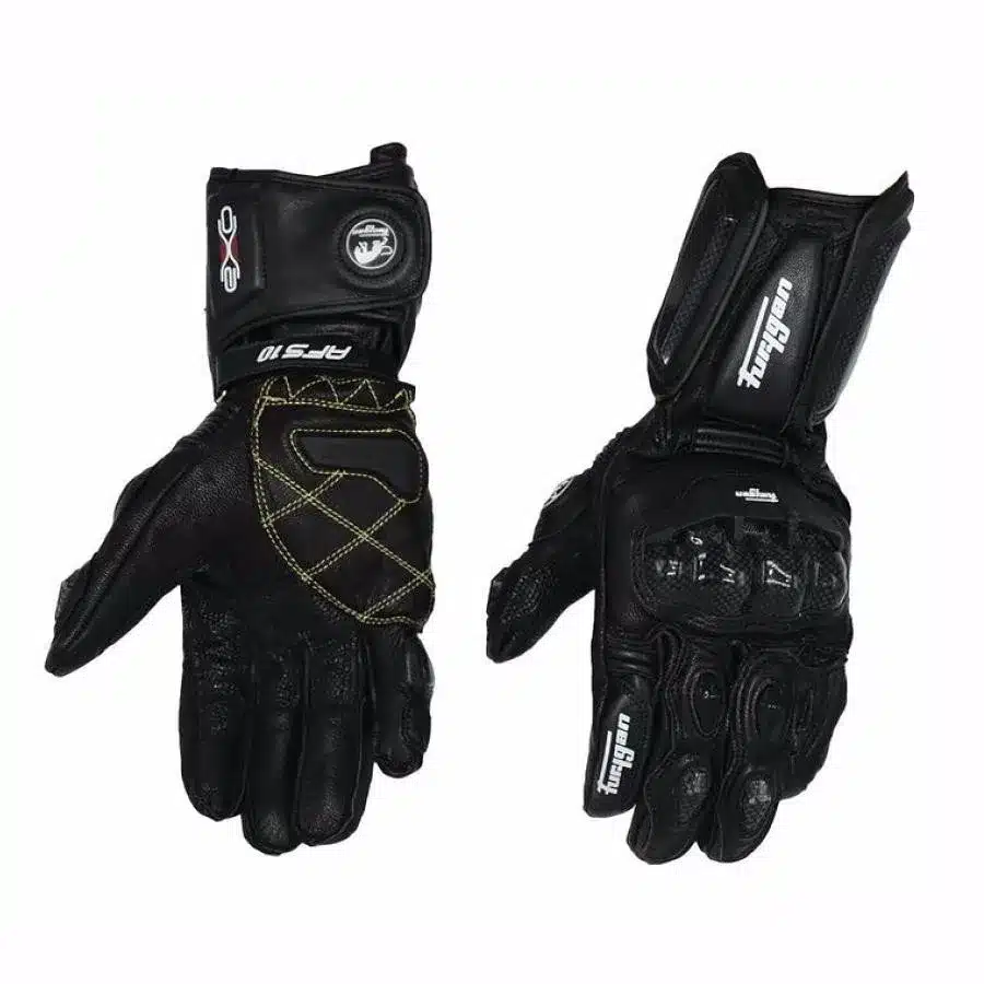 Carbon Fiber Motorcycle Gloves Leather Glove Men Cycling Racing Guantes Moto Motorbike Luvas 11