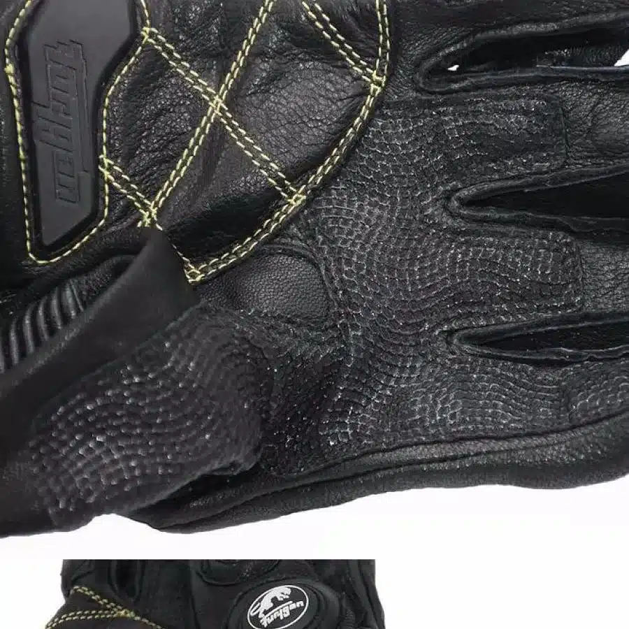 Carbon Fiber Motorcycle Gloves Leather Glove Men Cycling Racing Guantes Moto Motorbike Luvas 13
