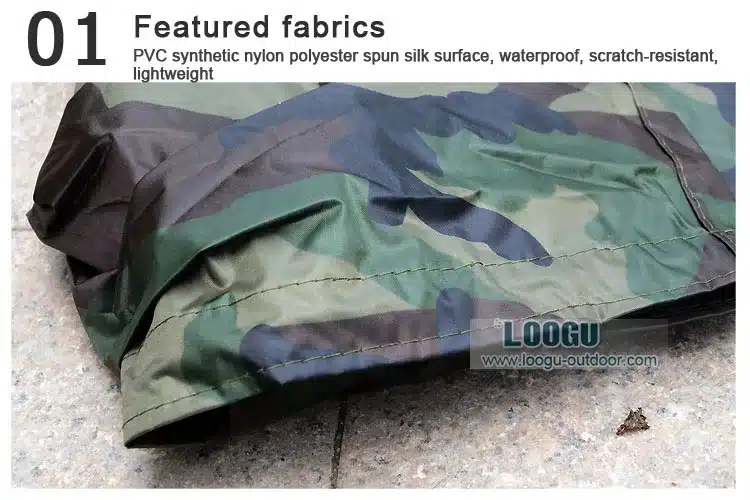 VILEAD Multifunctional Military Impermeable Camo Raincoat Waterproof Rain Coat Men Women Camping Fishing Motorcycle Rain Poncho 15