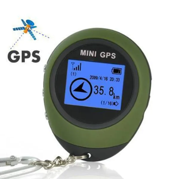Podofo Mini GPS Tracker Tracking Device Travel Portable Keychain Locator Pathfinding Motorcycle Vehicle Sport Handheld Keychain 13