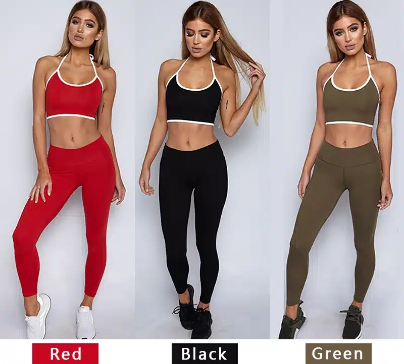 CrazyFit 2018 New Yoga Set SportsWear Sports Wear For Women Gym Clothes Woman Clothing Fitness Workout Sport Costume Active Wear 5