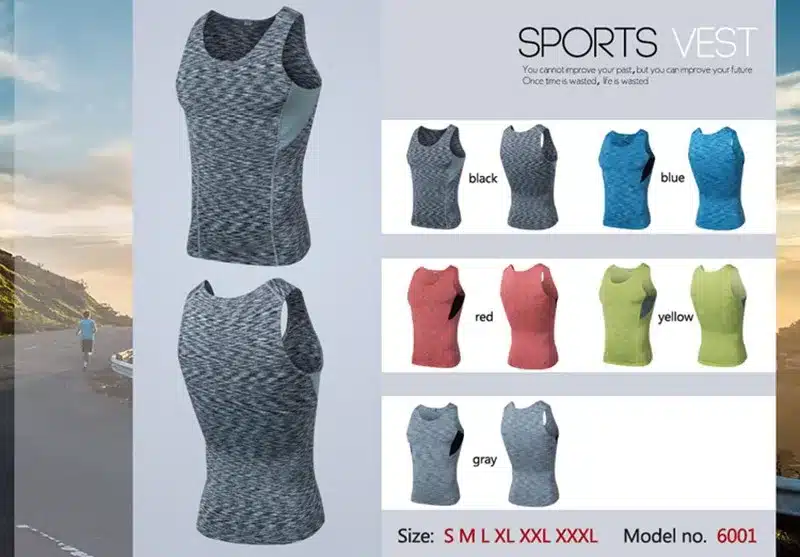 YD 2018 Quick Dry Logo Custom Running Vest Training Sleeveless Man's T-Shirt Workout Sport Suit Fitness Tights Gym Men Tank Top 27