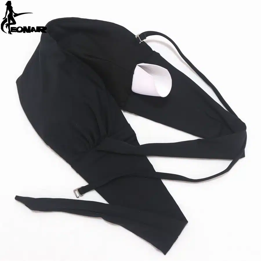 EONAR Bikini 2018 Solid Women Swimsuit Brazilian Cut Bottom Bikini Set Push Up Swimwear Femme Bathing Suits Sport Beach Wear 10