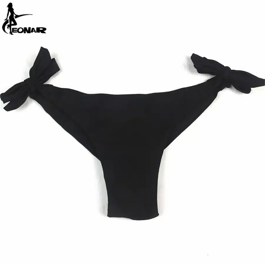 EONAR Bikini 2018 Solid Women Swimsuit Brazilian Cut Bottom Bikini Set Push Up Swimwear Femme Bathing Suits Sport Beach Wear 11